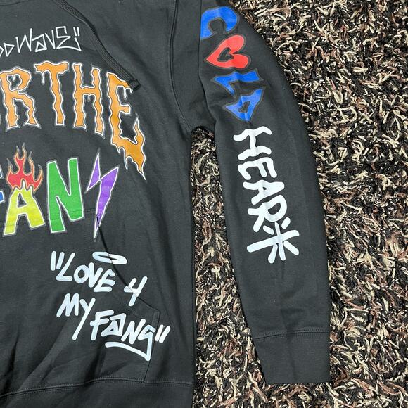 Rod Wave Soul Fly For the Fans Black pullover Hoodie Mens Sz M New - Picture 4 of 7